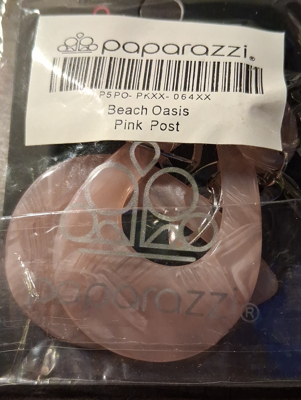 paparazzi Pink Beach Oasis Hair Clips